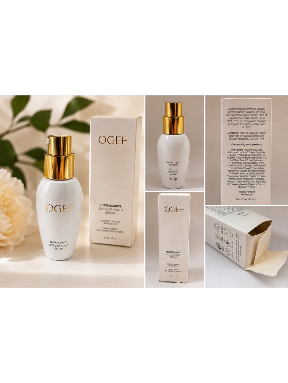 OGEE Hydraganics Seeds of Youth Serum 30 ml / 1 fl oz